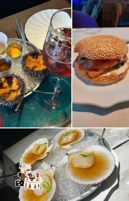 Еда в "Честной Рыбе"