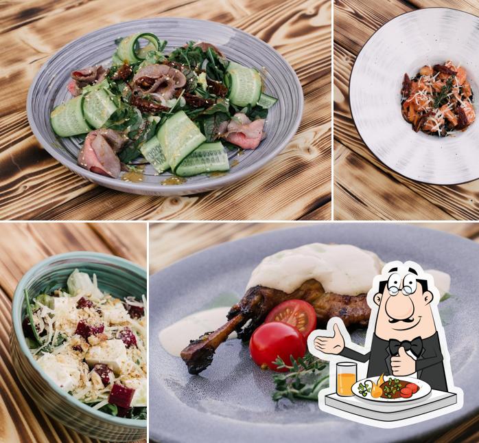 Еда в "Причале"