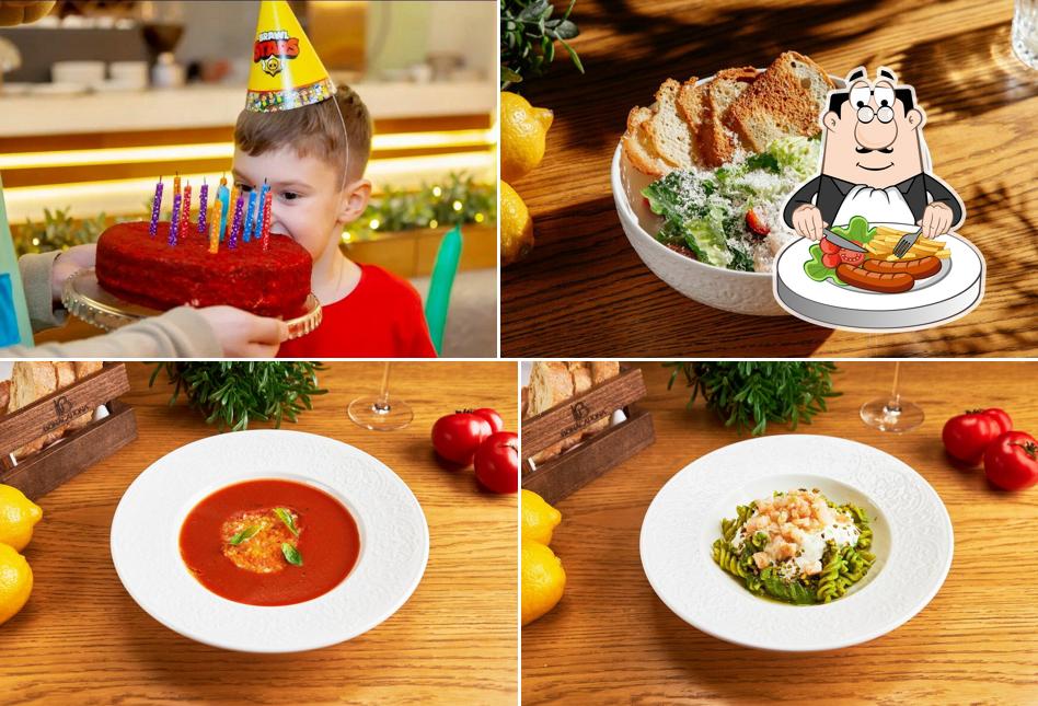 Еда в "Боне Капона"