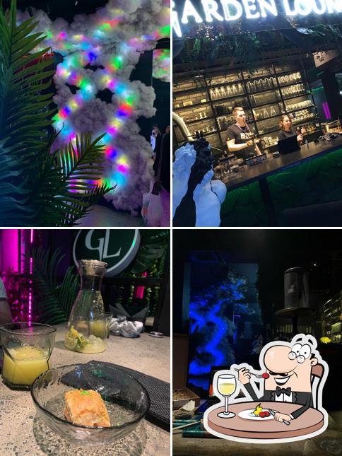 Еда в "Garden Lounge"
