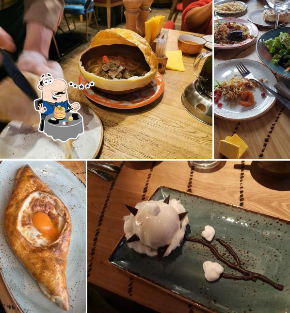 Блюда в "Чайхоне Хлопок"