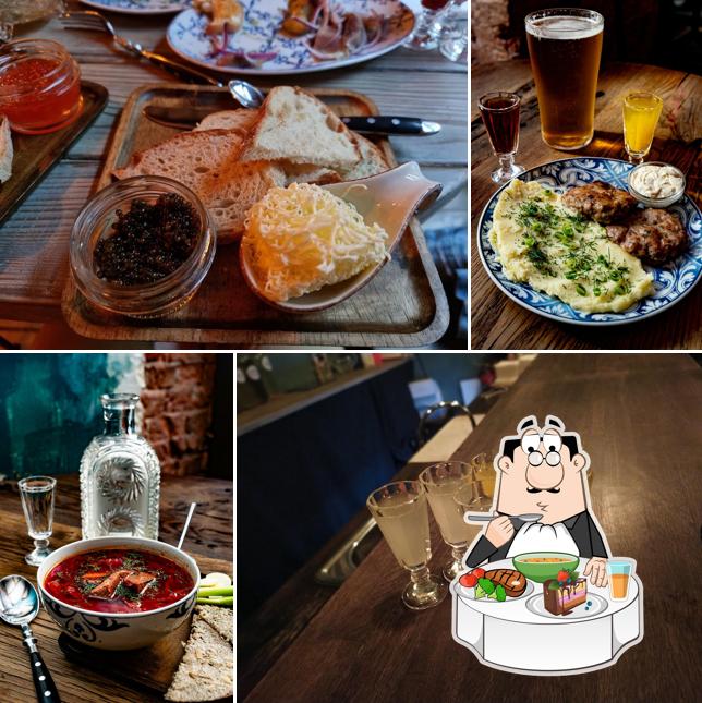 Китайский кисло-острый суп в "Икра и Водки"