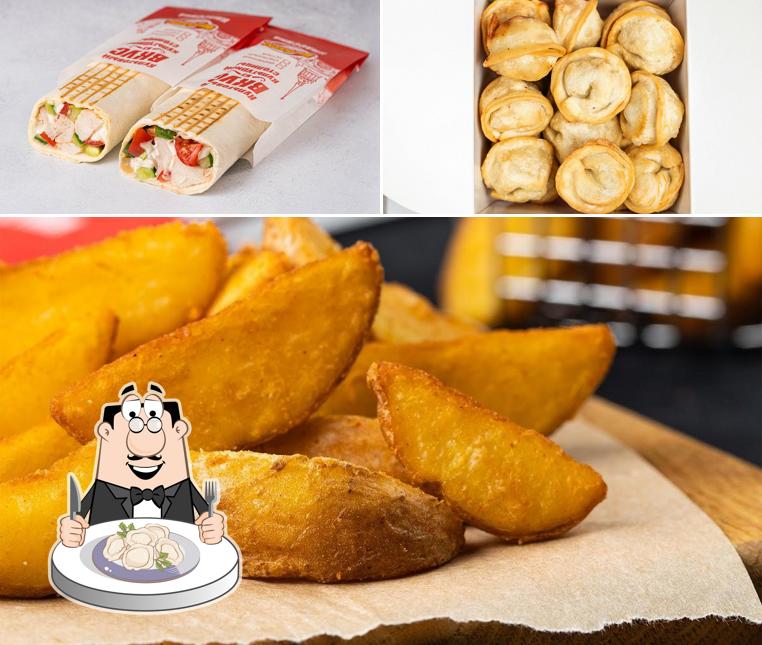 Вареники в "Шаверма по-питерски"