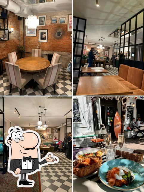 Посмотрите на внутренний интерьер "Brooms"