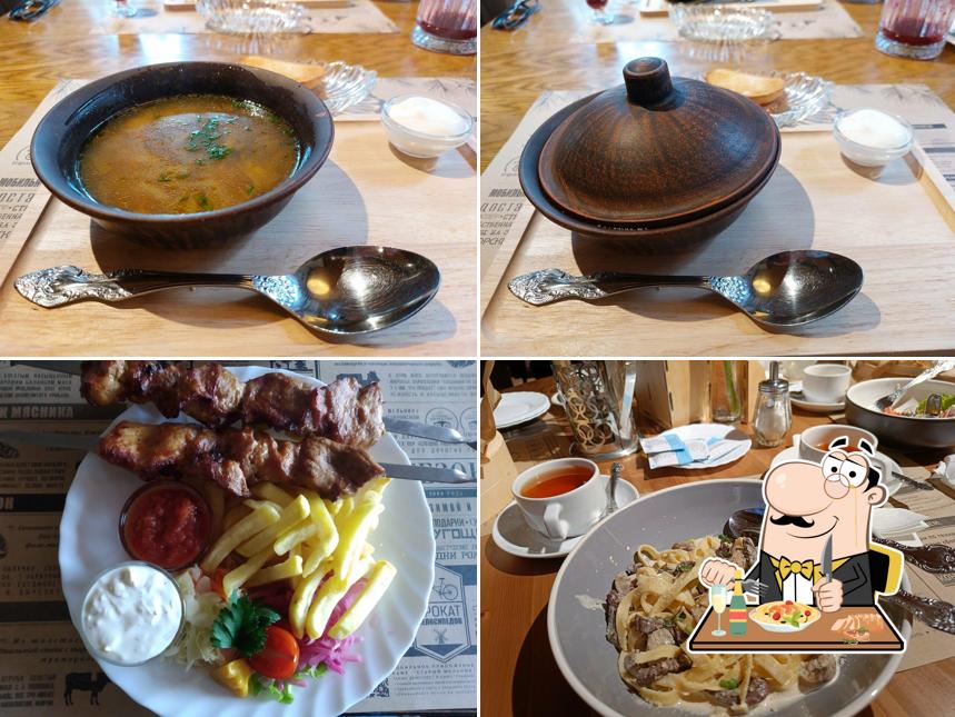 Еда в "Старом мельнике"