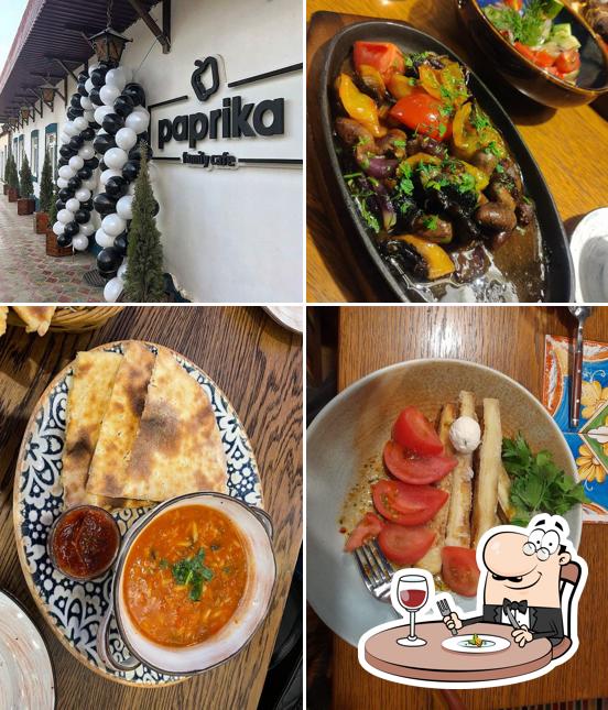 Еда в "Паприке"
