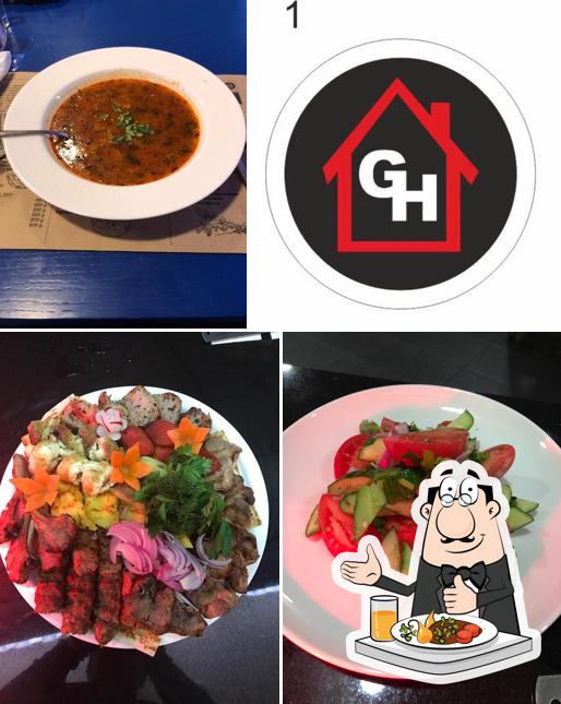 Блюда в "Georgian House"