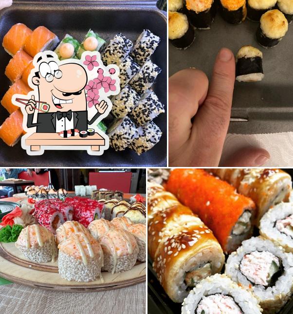 Попробуйте различные сеты суши