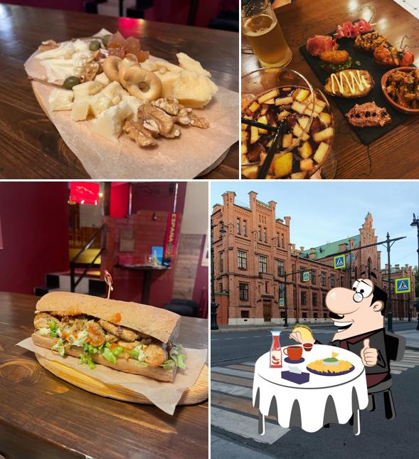 Сырная тарелка в "El Tinto"