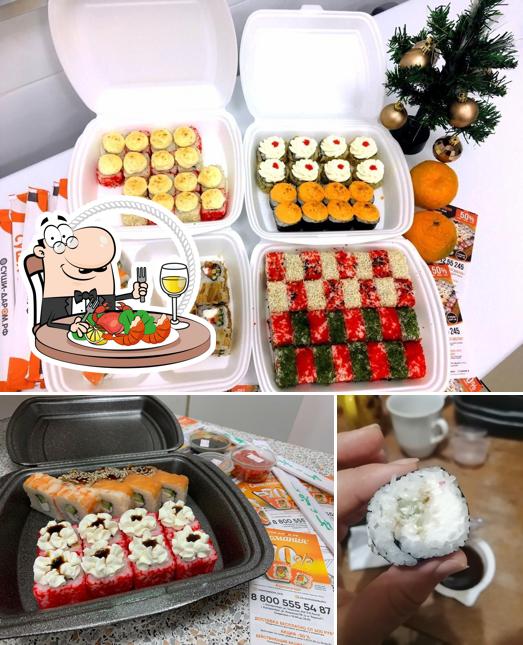 Попробуйте блюда с морепродуктами в "Суши даром"