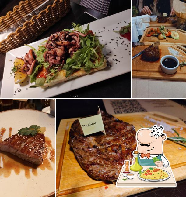 Еда в "Стейке's"