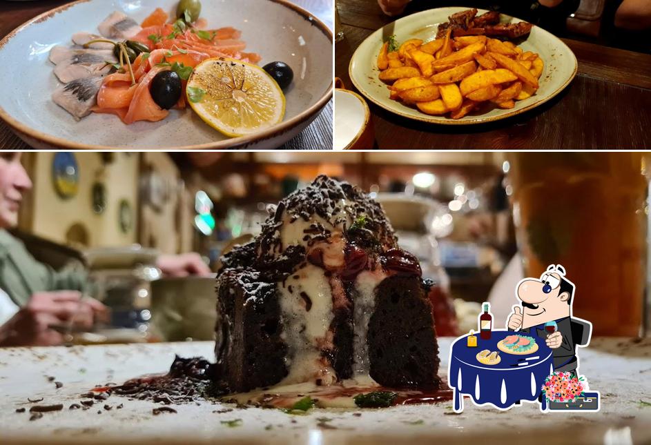 Сашими в "Жадине Говядина"