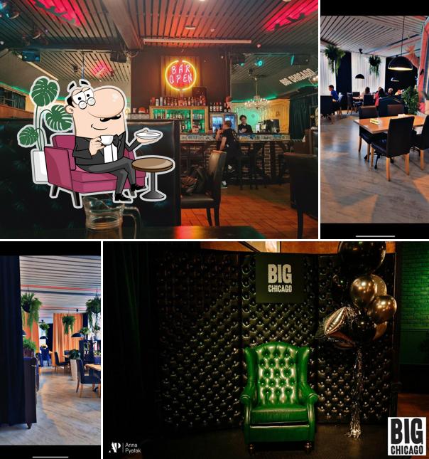 Интерьер "Большого Чикаго"