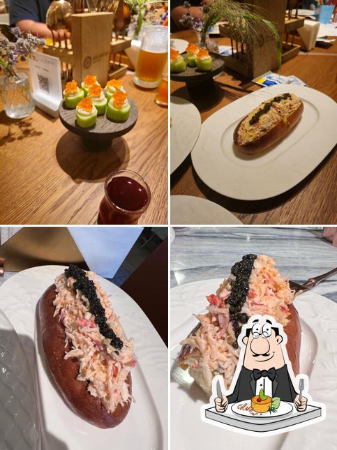 Еда в "Atlantica Bistro"