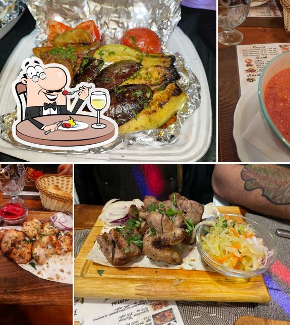 Крем-брюле в "кафе шашлычный Дом Хинкали"