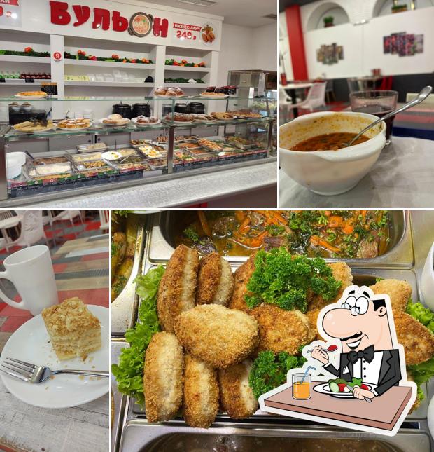 Еда в "Бульон"