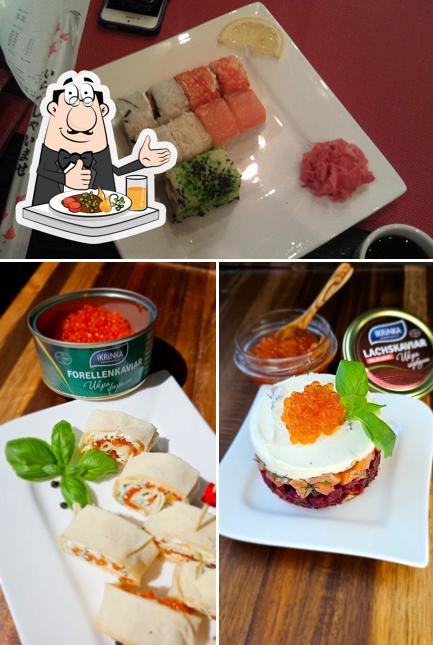 Блюда в "Икринке"