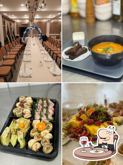 Еда в "Камее, Ресторан"