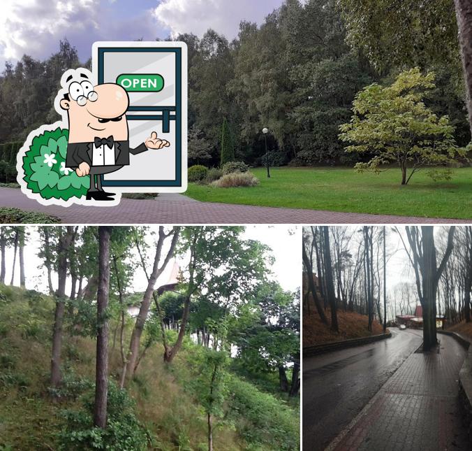 Наслаждайтесь свежим воздухом и пейзажем, открывающемся из "Ветерка"