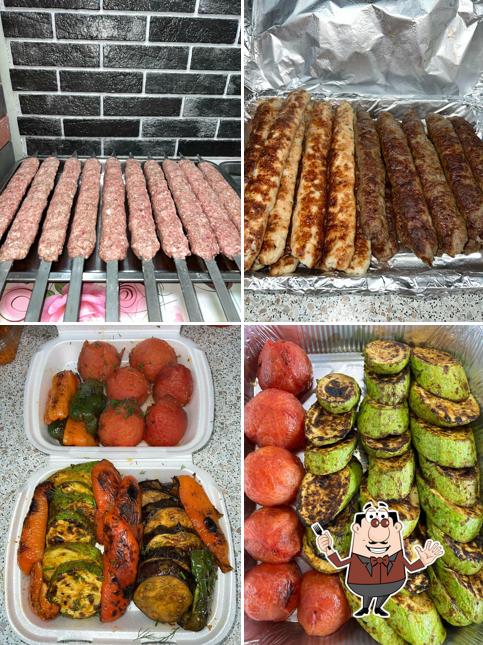 Еда в "Red Grill"