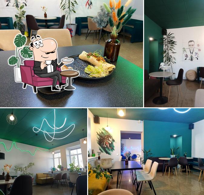 Интерьер "Огонь Кофе"