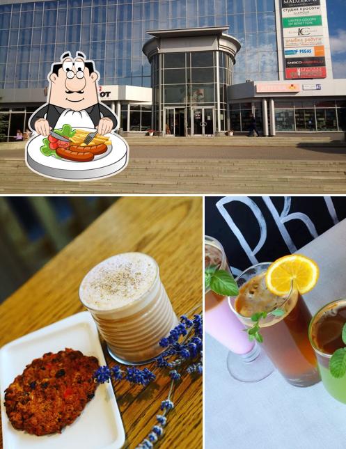 Еда и внешнее оформление - все это можно увидеть на этом фото из Один кофе