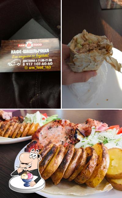 "Arm Food" предлагает разнообразный выбор десертов