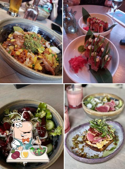 Свекольный салат в "Невинный Бар"