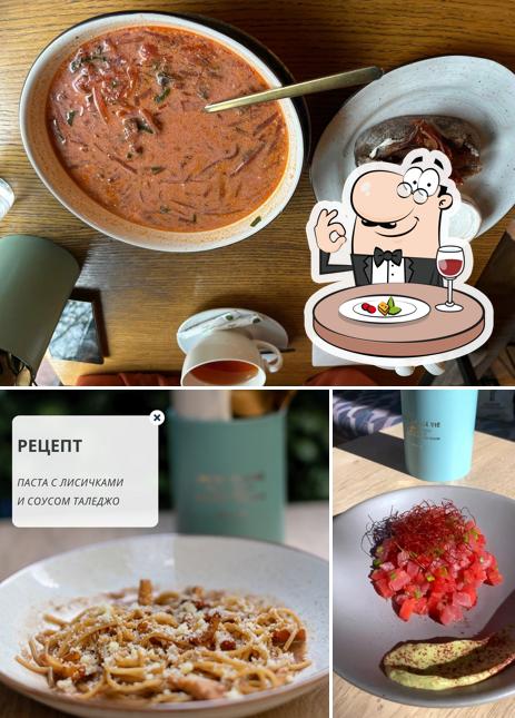 Еда в "Bigati Bar"