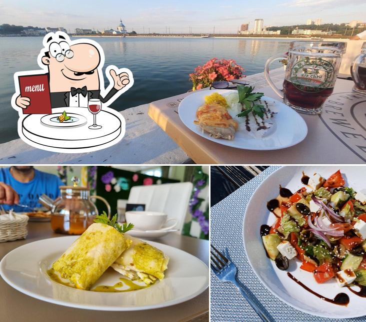 Еда в "Лимани"