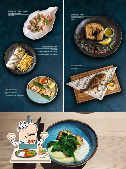 Еда в "Blacksea"