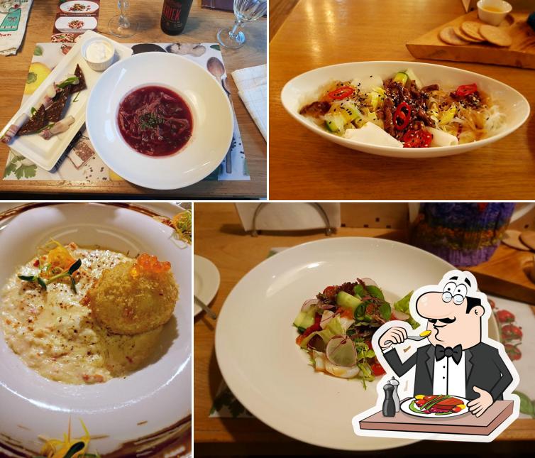 Еда в "Хорошем месте"