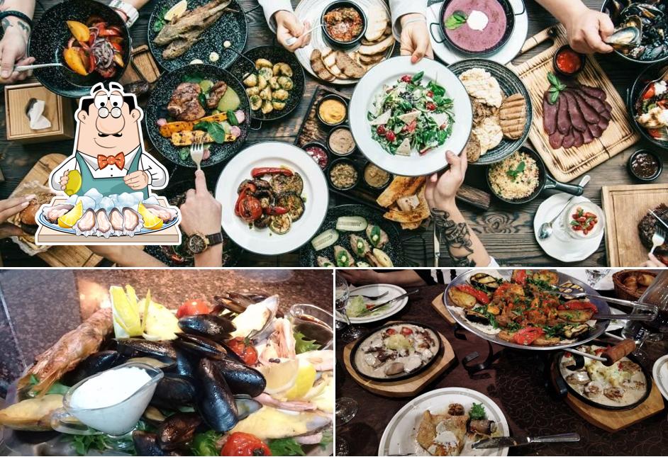 Устрицы в "Рандеву"