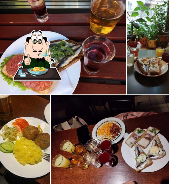 Блюда в "Рюмочной"