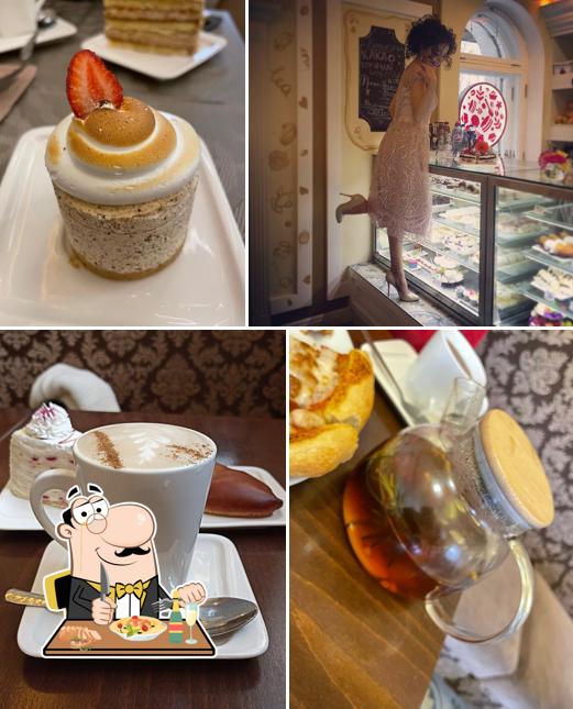 Блюда в "Пушкине кейк"