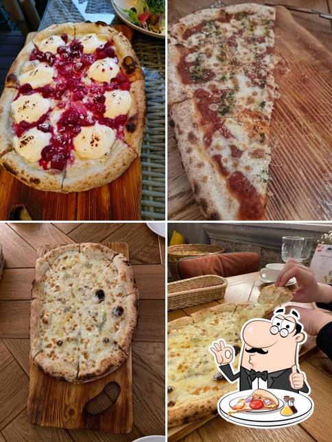 Попробуйте разные виды пиццы