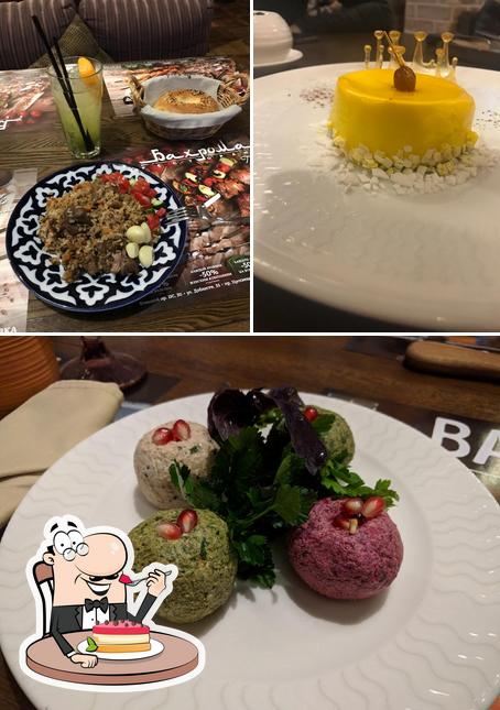 "Bahroma" предлагает широкий выбор десертов