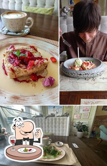 Еда в "Кафе Зефир"