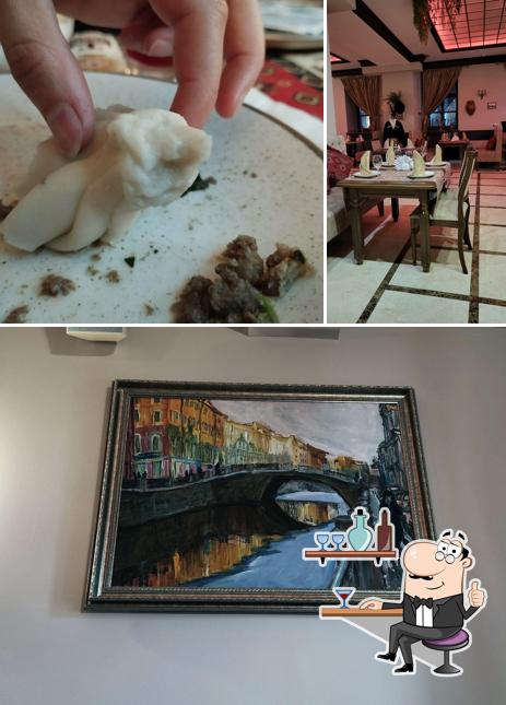 Посмотрите на внутренний интерьер "Кахетия"