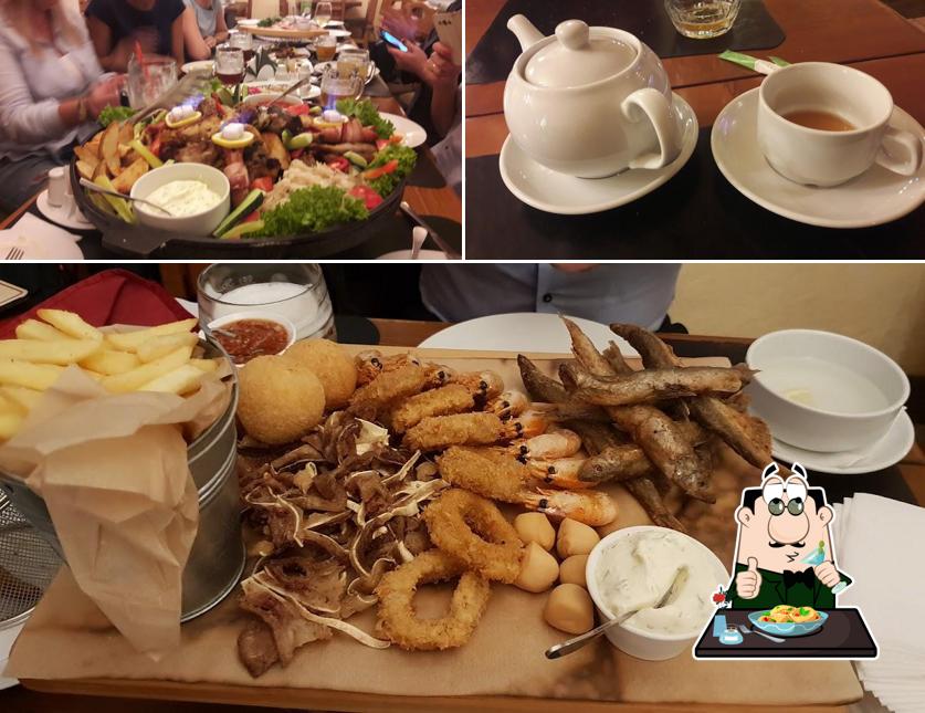 Еда в "Золотой Праге"