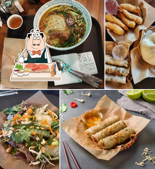 Рыба и картофель фри в "Pho Ngon"