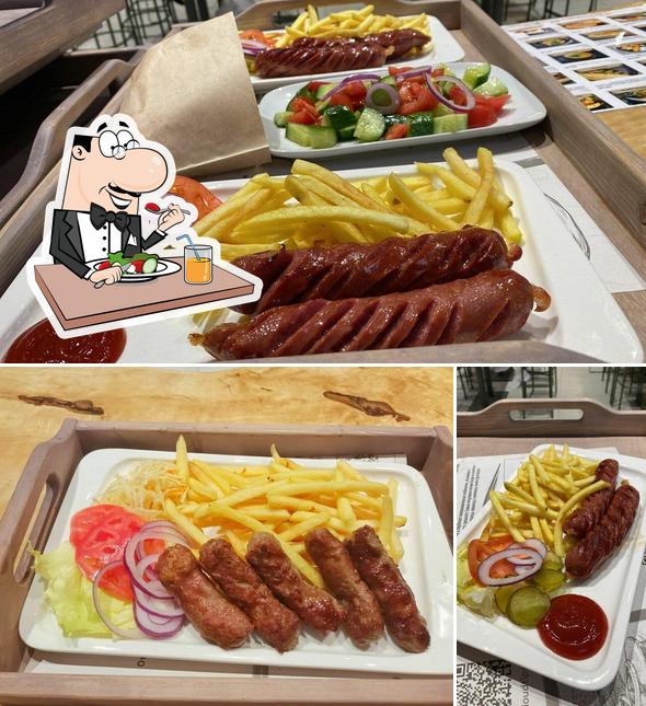 Еда в "Сербский дворик"