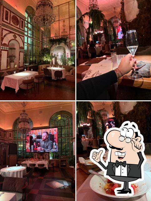 Посмотрите на внутренний интерьер "Balzi Rossi"