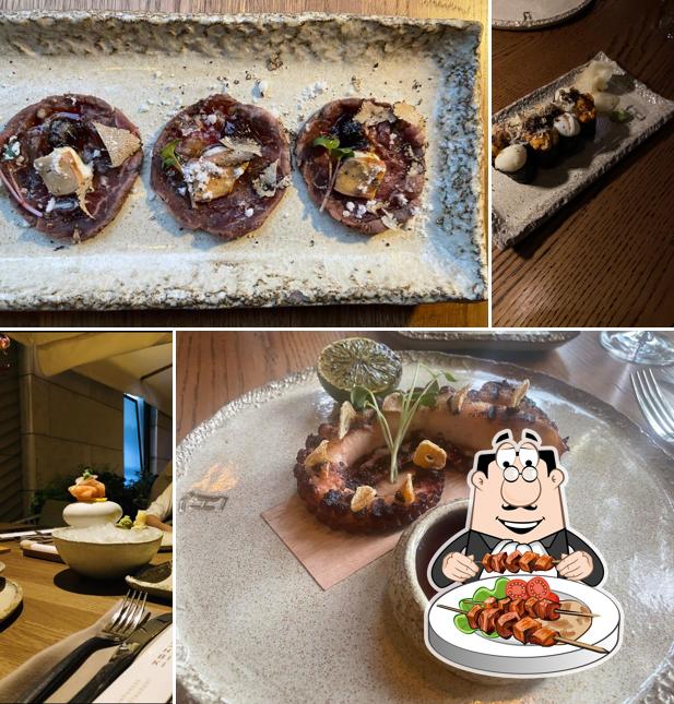 Блюда в "Hibiki"