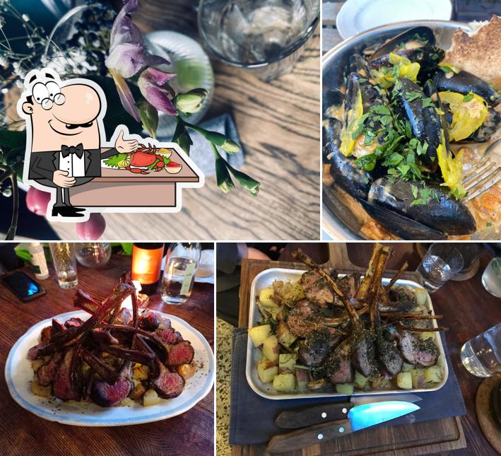 Попробуйте блюда с морепродуктами в "Saviv израильском бистро"