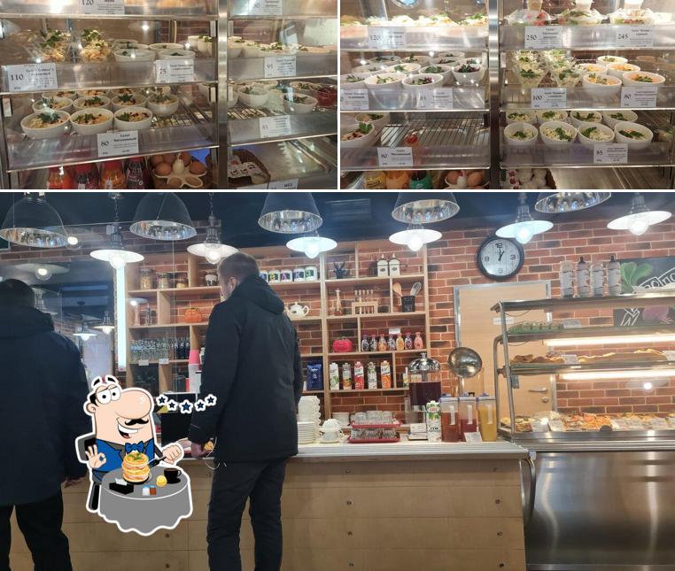 Еда в "Столовой Тарелке"