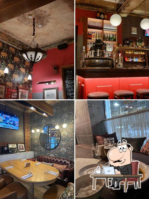 Интерьер "Black Rabbit Pub"