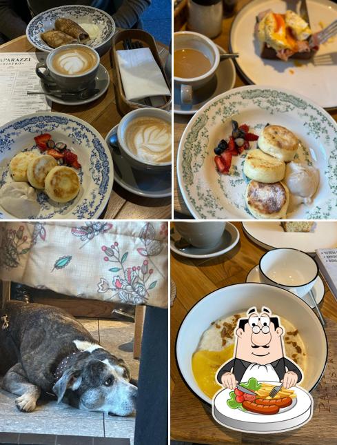 Еда в "Папарацци"