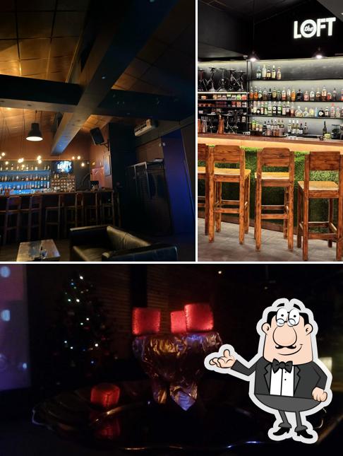 Интерьер "Кальянной The Loft"