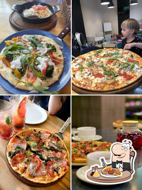 Закажите разные варианты пиццы